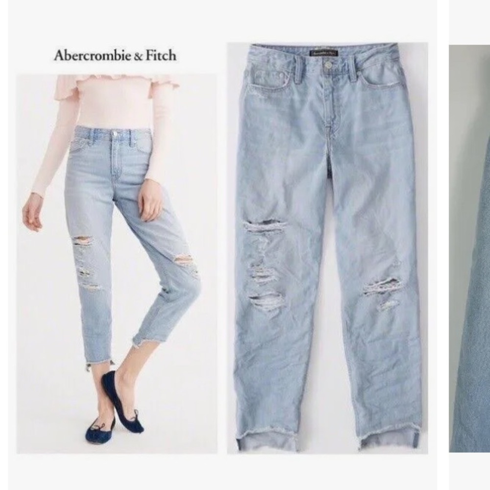 Abercrombie & Fitch Light Blue Skinny Jeans